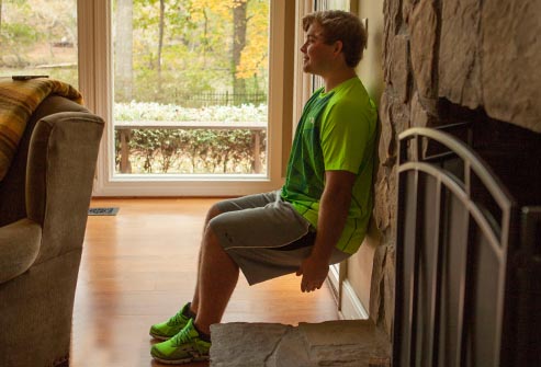 Wall Sit for a better posture