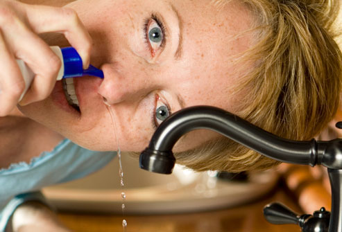 Try nasal irrigation